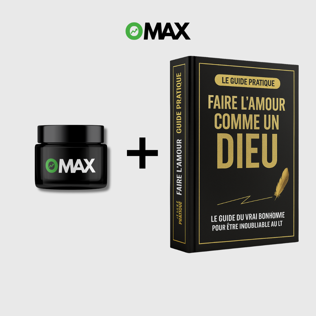 Crème OMAX™ : Vous allez durer 4 fois plus longtemps ! (BMK)