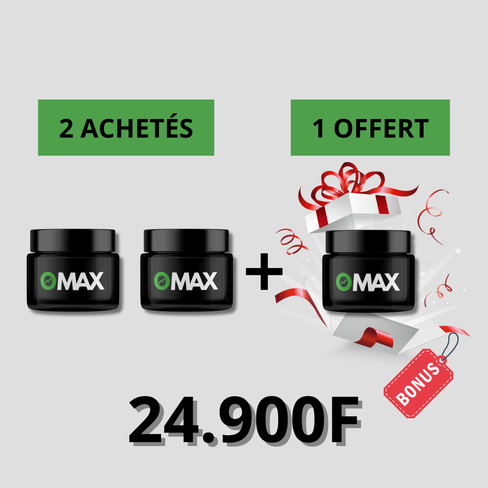 Crème OMAX™ : Vous allez durer 4 fois plus longtemps ! (BMK)