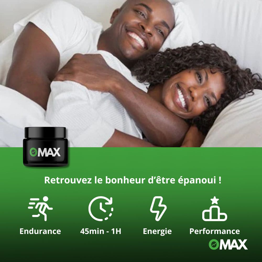 Crème OMAX™ : Vous allez durer 4 fois plus longtemps ! (CIV)